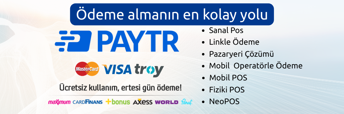Pay TR sanal pos ödeme