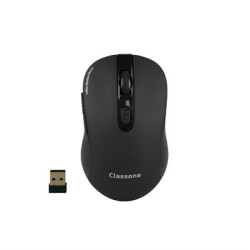 Classone WM400 Serisi Kablosuz  2.4Ghz Mouse -  Nano USB alıcı - Siyah