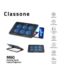 Classone Gaming M60 Laptop Soğutucu