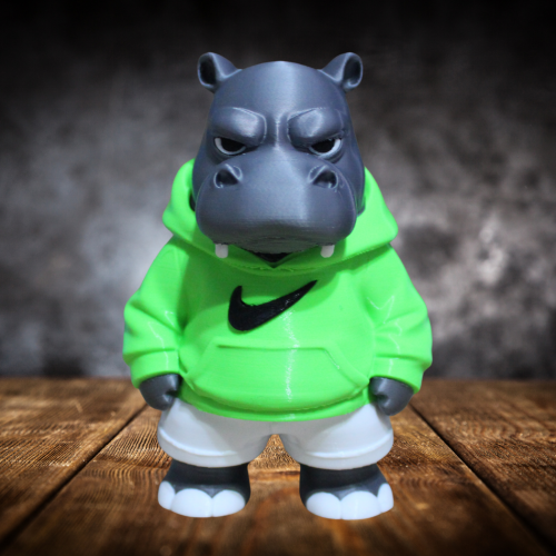 FreeStyle Hipopotom Figür / Dekor