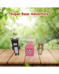 Süper Bear Adventure Figür / Dekor / Hayvan Süper Bear Adventure Figür / Dekor / Hayvan